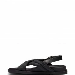 Therapy Shoes AU FLATS Aleesha Black