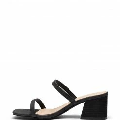 Therapy Shoes AU HEELS Bennett Black Stack