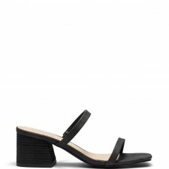 Therapy Shoes AU HEELS Bennett Black Stack