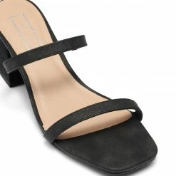 Therapy Shoes AU HEELS Bennett Black Stack