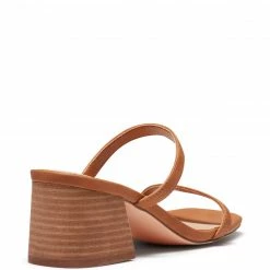 Therapy Shoes AU Bennett Tan Strappy Heels