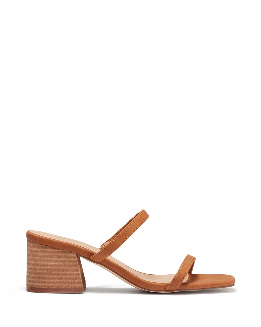Therapy Shoes AU Bennett Tan Strappy Heels