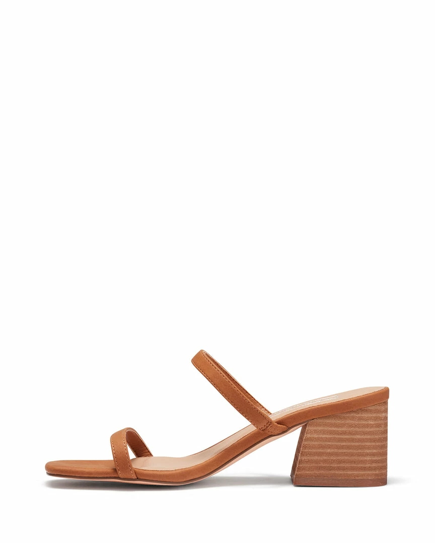 Therapy Shoes AU Bennett Tan Strappy Heels