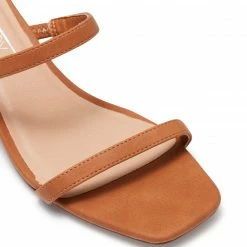 Therapy Shoes AU Bennett Tan Strappy Heels