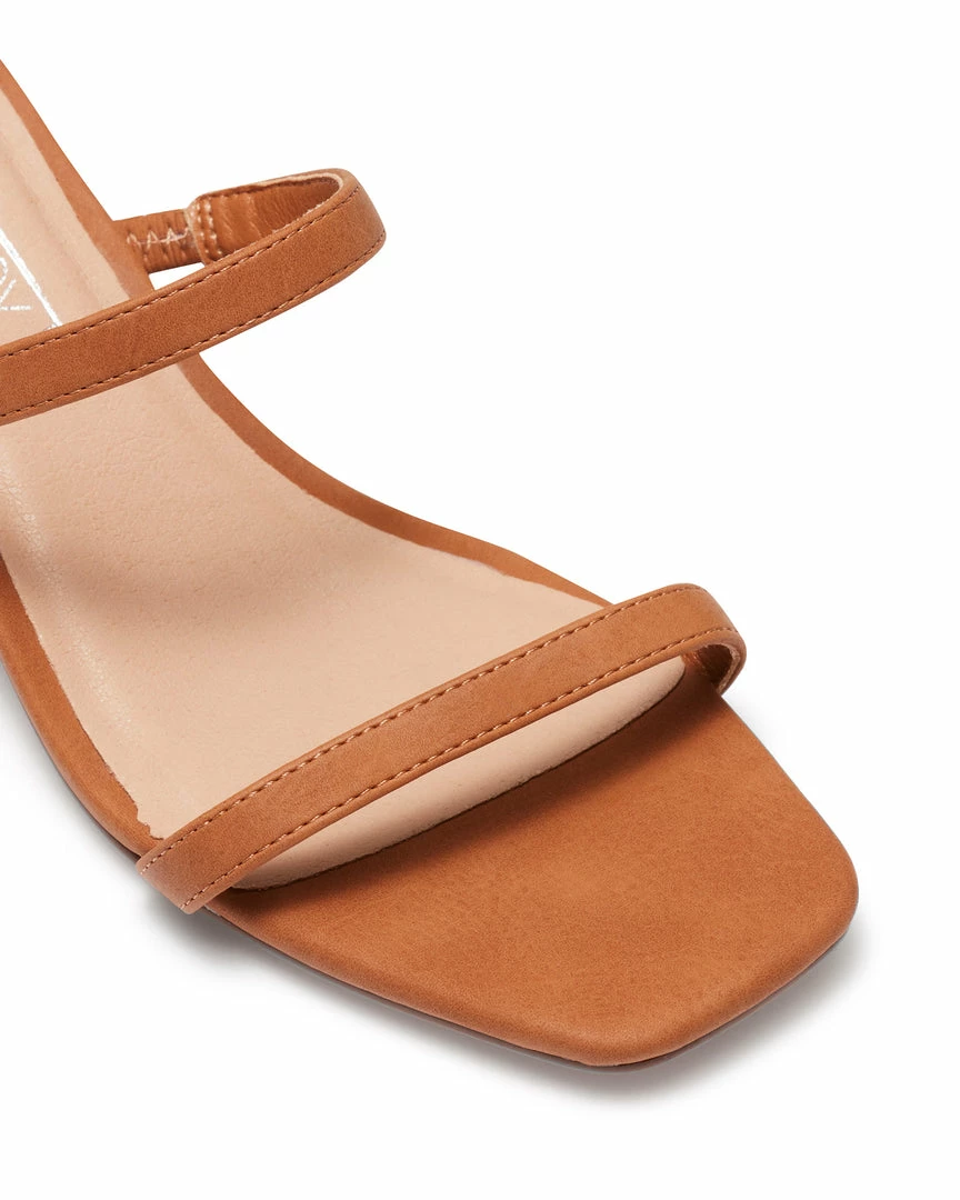 Therapy Shoes AU Bennett Tan Strappy Heels