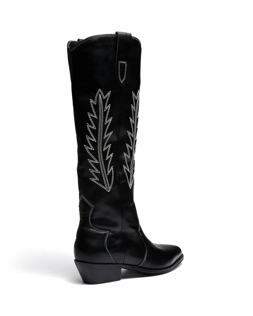 Therapy Shoes AU Bonnie Black/White BOOTS
