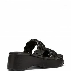Therapy Shoes AU Christy Black Platform Heels