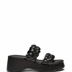 Therapy Shoes AU Christy Black Platform Heels