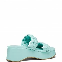 Therapy Shoes AU Christy Seafoam Platform Heels