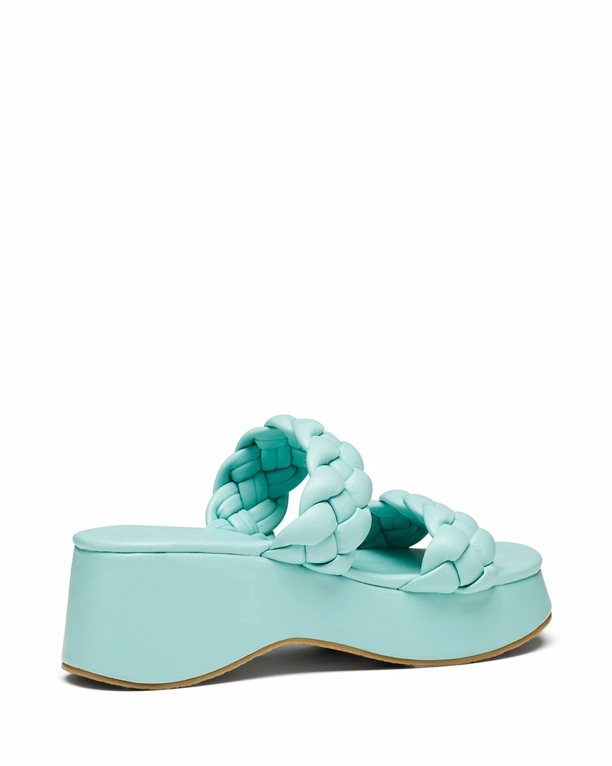 Therapy Shoes AU Christy Seafoam Platform Heels
