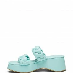 Therapy Shoes AU Christy Seafoam Platform Heels