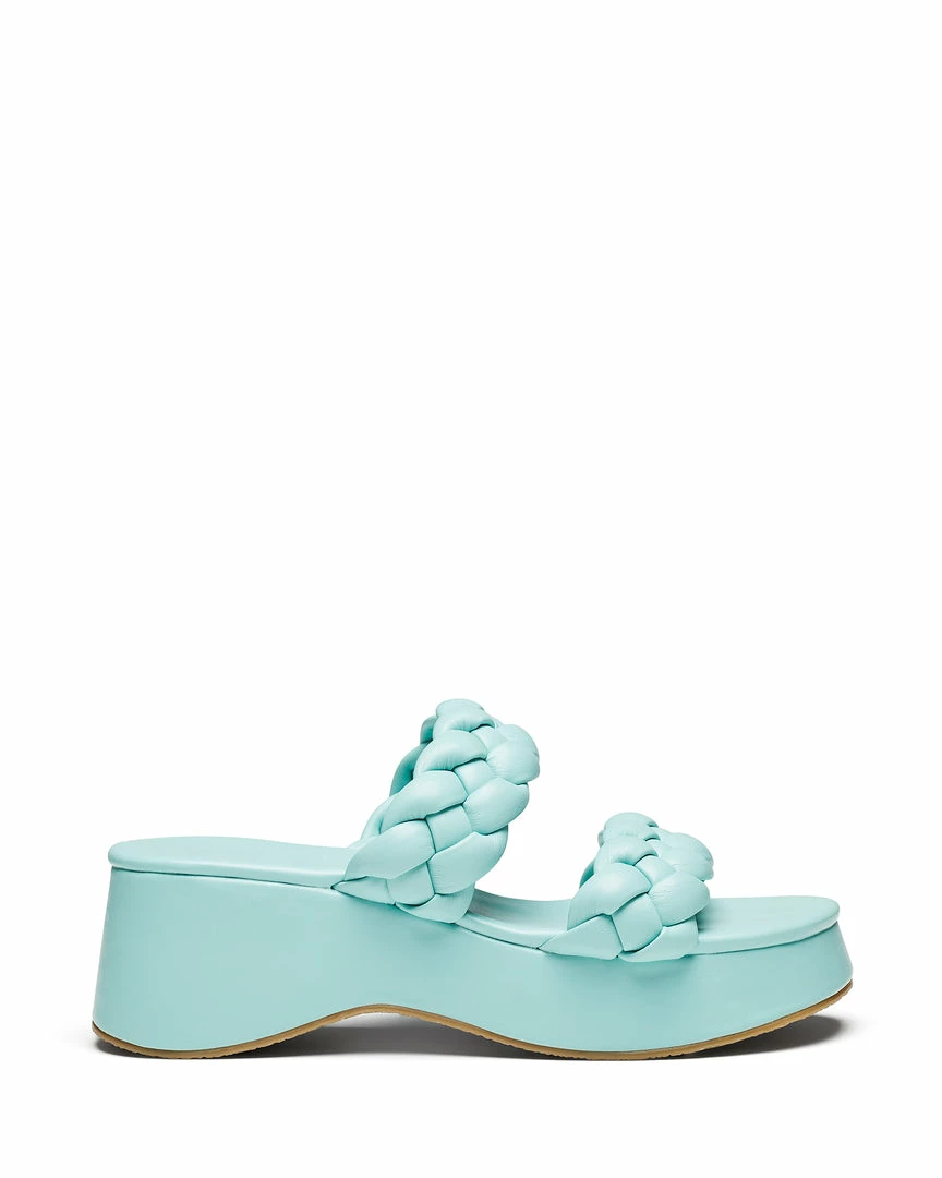 Therapy Shoes AU Christy Seafoam Platform Heels