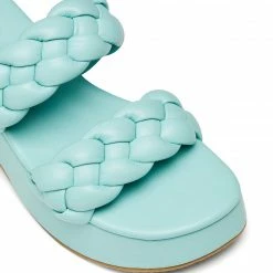 Therapy Shoes AU Christy Seafoam Platform Heels