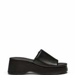 Therapy Shoes AU Cindy Black Platform Heels