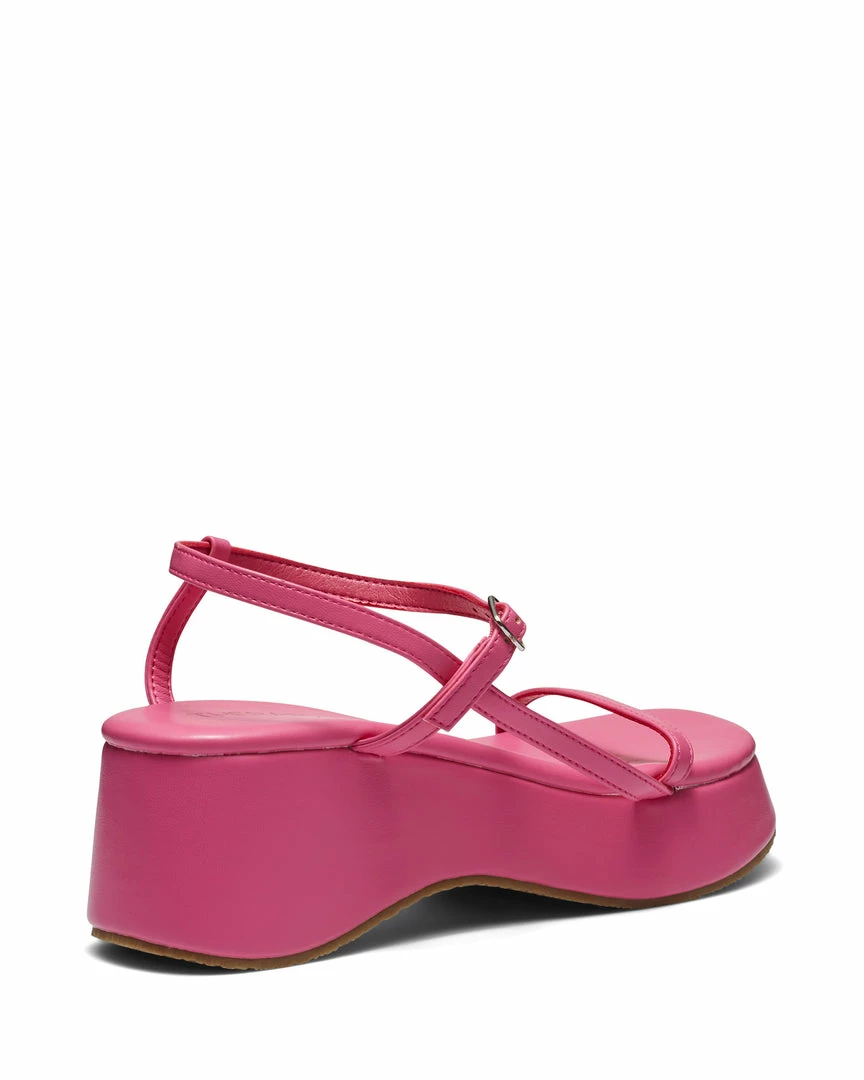 Therapy Shoes AU Claudia Pink Platform Heels