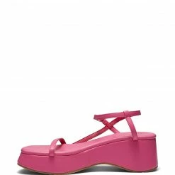 Therapy Shoes AU Claudia Pink Platform Heels