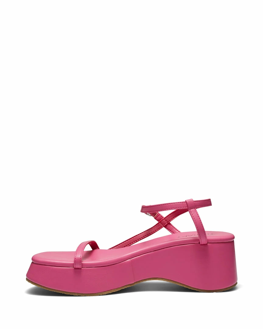 Therapy Shoes AU Claudia Pink Platform Heels