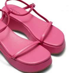 Therapy Shoes AU Claudia Pink Platform Heels