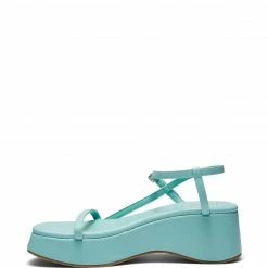 Therapy Shoes AU Claudia Seafoam Platform Heels