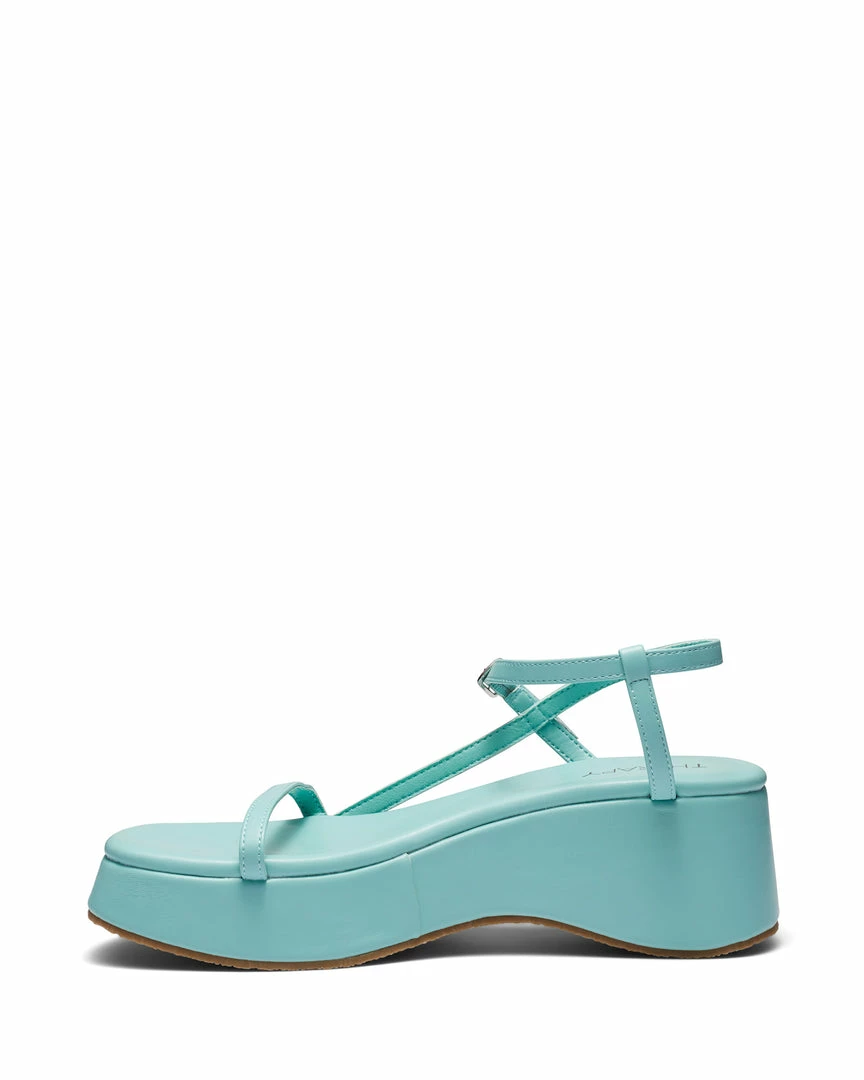 Therapy Shoes AU Claudia Seafoam Platform Heels
