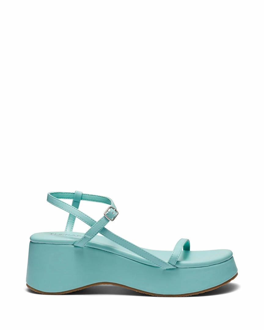 Therapy Shoes AU Claudia Seafoam Platform Heels