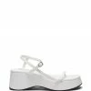 Therapy Shoes AU Claudia White Platform Heels