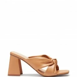 Therapy Shoes AU Dot Caramel HEELS