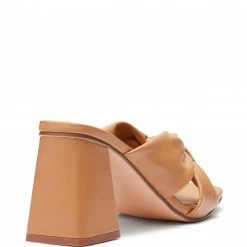 Therapy Shoes AU Dot Caramel HEELS