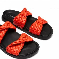 Therapy Shoes AU Evil Tangerine FLATS