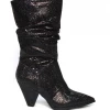 Therapy Shoes AU BOOTS Felicia Black Sparkle