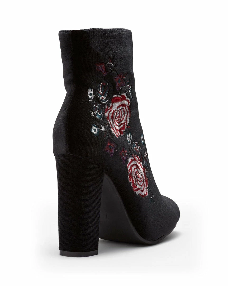 Therapy Shoes AU Flora Black Velvet BOOTS
