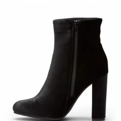 Therapy Shoes AU Flora Black Velvet BOOTS
