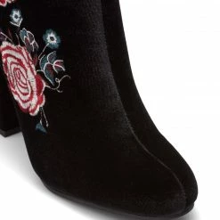 Therapy Shoes AU Flora Black Velvet BOOTS