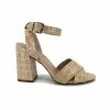 Therapy Shoes AU HEELS Foxy Nude Croc