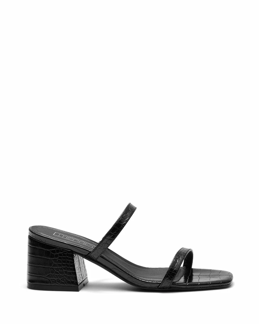 Therapy Shoes AU Goldie Black Croc