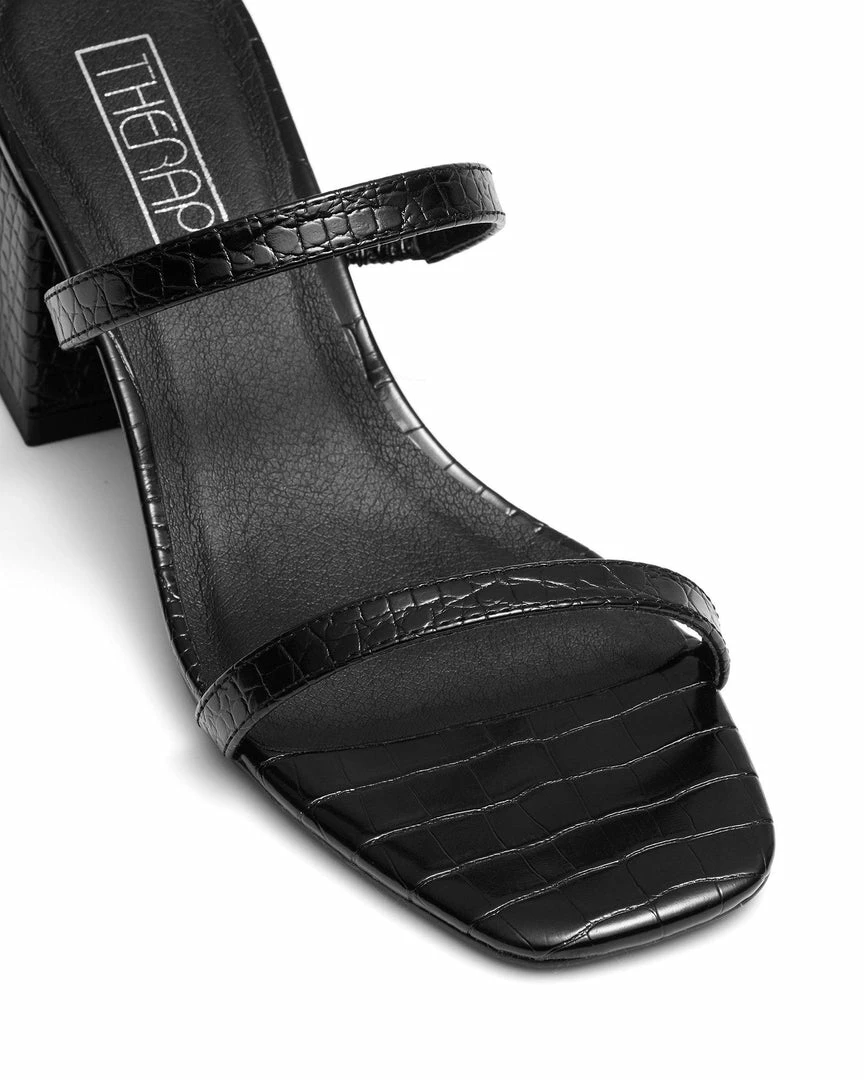 Therapy Shoes AU Goldie Black Croc