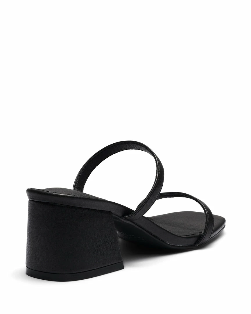 Therapy Shoes AU Goldie Black Smooth HEELS