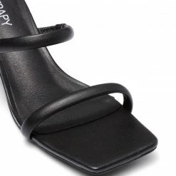 Therapy Shoes AU Granite Black Mules