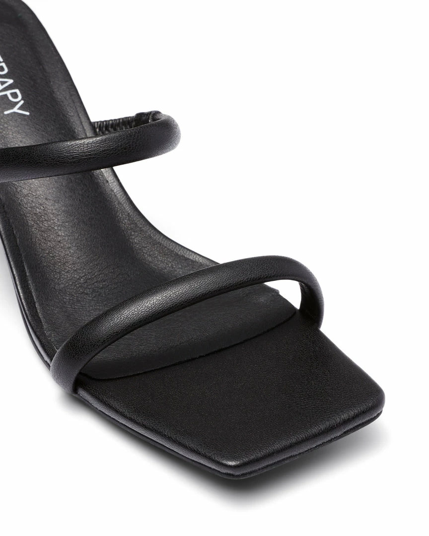 Therapy Shoes AU Granite Black Mules