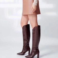 Therapy Shoes AU Ginny Choc Croc BOOTS