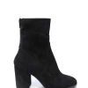 Therapy Shoes AU Hoxton Black Faux Suede