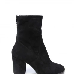 Therapy Shoes AU Hoxton Black Faux Suede