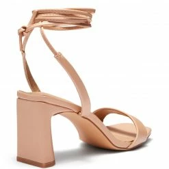Therapy Shoes AU Kameron Nude Strappy Heels