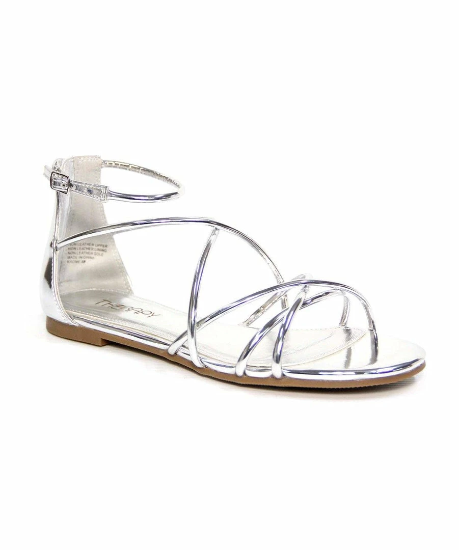 Therapy Shoes AU FLATS Krome Silver