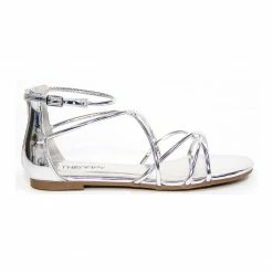 Therapy Shoes AU FLATS Krome Silver