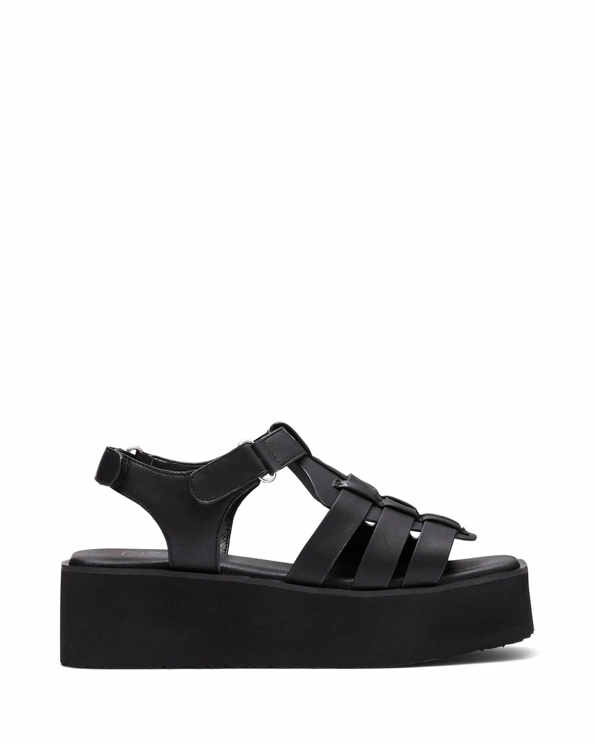 Therapy Shoes AU Lilo Black Platform Heels