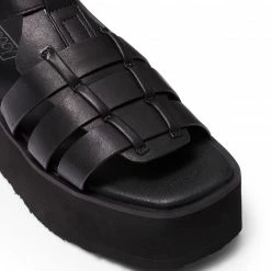 Therapy Shoes AU Lilo Black Platform Heels