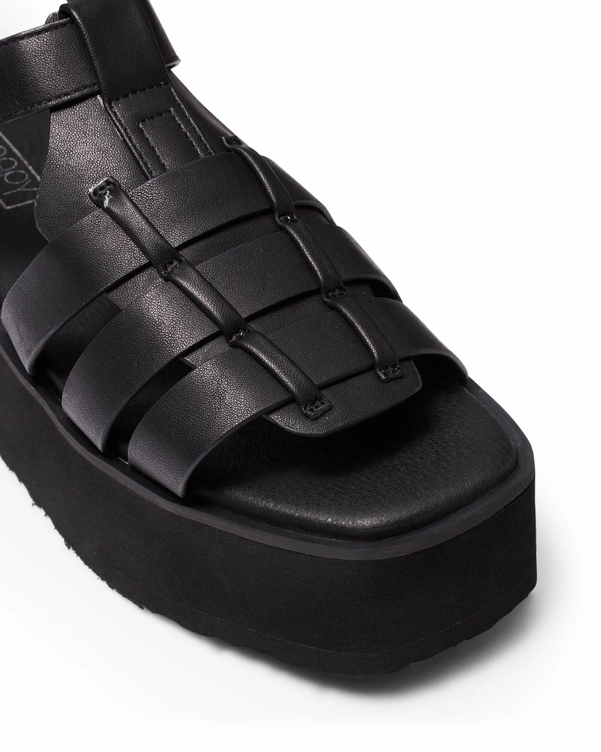 Therapy Shoes AU Lilo Black Platform Heels