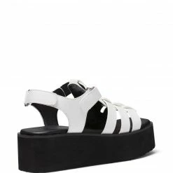 Therapy Shoes AU Lilo White Platform Heels