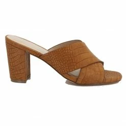 Therapy Shoes AU Elira Tan Croc - Size 5 HEELS